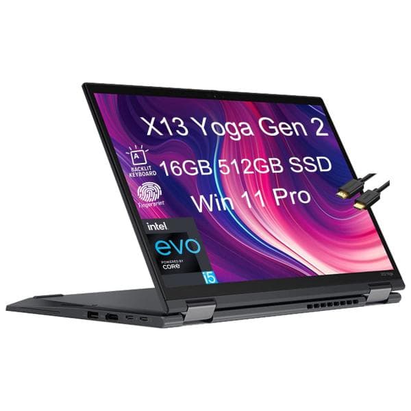 Pre-Owned Lenovo ThinkPad X13 Yoga Gen 2 With Pen 2 in 1 Tou