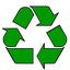 E-waste recycling symbol