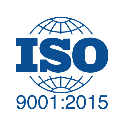 ISO 9001:2015 badge
